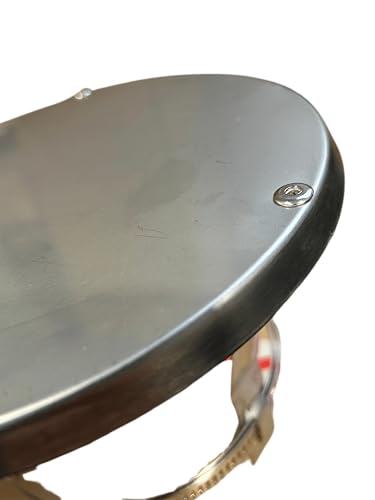 Edelstahl Kaminhaube für Rauchrohr Ø 80 - 109 mm - Regenschutz Schneeschutzkappe