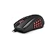 AmazonBasics - Mouse per gaming, sensore ottico con 12.000 DPI, retroilluminato, con tasti azionabili con il pollice