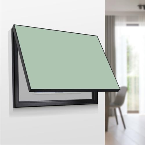 Wall-Mounted Solid Color Fuse Box Cover - Electrical Circuit Breaker Panel Hide Cabinet for Home Safety & Aesthetics