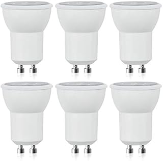 Bonlux MR11 3W GU10 LED Bulb Small Mini GU10 Light Bulb 35mm 25W 35W Halogen Replacement Warm White 3000K 30° Beam Angle Spotlight(Non-dimmable,6-Pack)