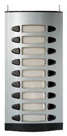 Plaque Puls. 9 doubles MPD-009 boutons poussoirs interphone de rue