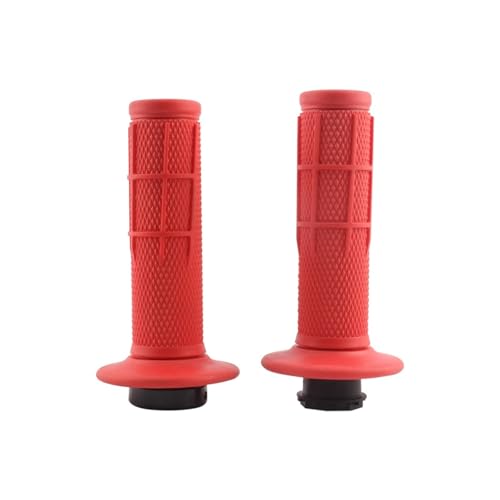 Evita el deslizamiento de manos con estos puños de goma para manillar de moto de cross 7/8