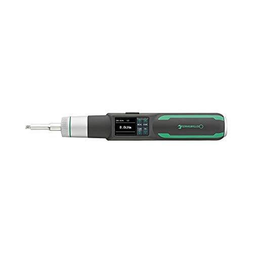 Stahlwille 96510730 1/4″ Hex Electromechanical Torque Screwdriver, Size 3, 0.3-3 N·m, Indicating and Click-Type, Ideal for Hard-to-Reach Fasteners, Accurate and Convenient, Made in Germany