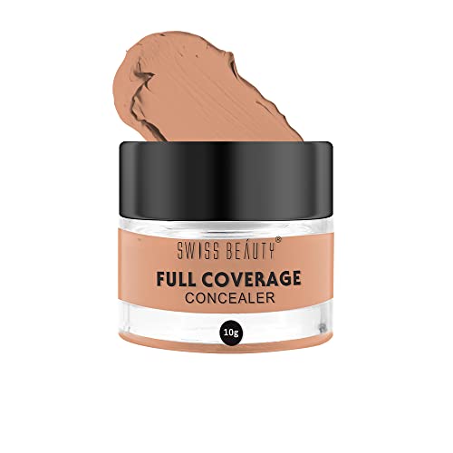 Swiss Beauty Fill coverage Concealer, Face Makeup, Warm-Honey, 10gm