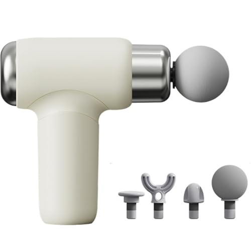 Massaggiatori per il corpo per muscoli, massaggiatori elettrici, massaggiatori muscolari a 6 velocità | Massaggiatore muscolare a percussione, macchina per massaggio sportivo corpo con 4 teste di