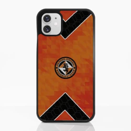 Coque iPhone 11 Dundee United noire avec effet 3D breveté