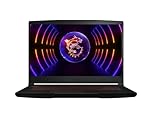 MSI Thin GF63 12VF-263FR : Intel Core i5 12450H - 16GB DDR4 - SSD 512GB - Nvidia RTX4060 8GB - 15,6' Full HD 144Hz - Windows 11 Famille- Clavier Azerty retroeclairé