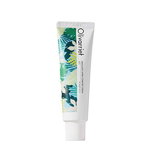 Olivarrier Emollient Extra Comfort Cream 1.69fl.oz.Unscented Calming Facial Cream with 5%Panthenol & Organic Shea Butter Strengthen Skin Barrier without Greasy Hydrating for Dry Skin & Sensitive Skin.