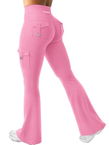 Image of YEOREO CoreFlex Women Workout Flare Leggings