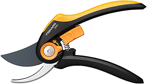 Fiskars Bypass-snoeischaar Plus SmartFit, P541, voor jonge takken en twijgen, antikleeflaag, roestvrijstalen messen… - Afbeelding 4