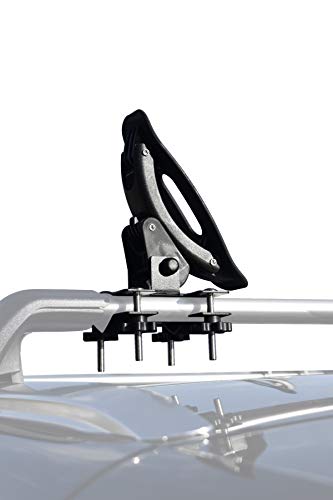DrSportsUSA Car Roof Universal Kayak Canoe Saddle Rack for Car Rack Kayak Canoe Brackets with Bow and Stern Lines
