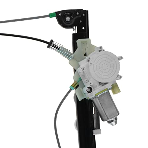 Image of TRQ Front Left Power Window Regulator & Motor Assembly Drivers Side Compatible with 2002-2005 Mini Cooper