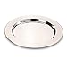 Echtwerk 2-teiliges Platzteller/ Servierteller Set "Shiny", Unterteller aus hochwertigm Edelstahl, Edelstahlteller, Dekoteller für Hochzeiten, Silber-Edition, Ø 33,2 cm