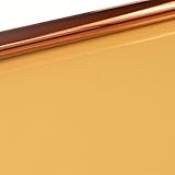 Gel Filter Colored Overlays Transparency Color Film Plastic Sheets Correction Gel Light Filter Sheets for Photography, Video, Led Light(Orange 85a)