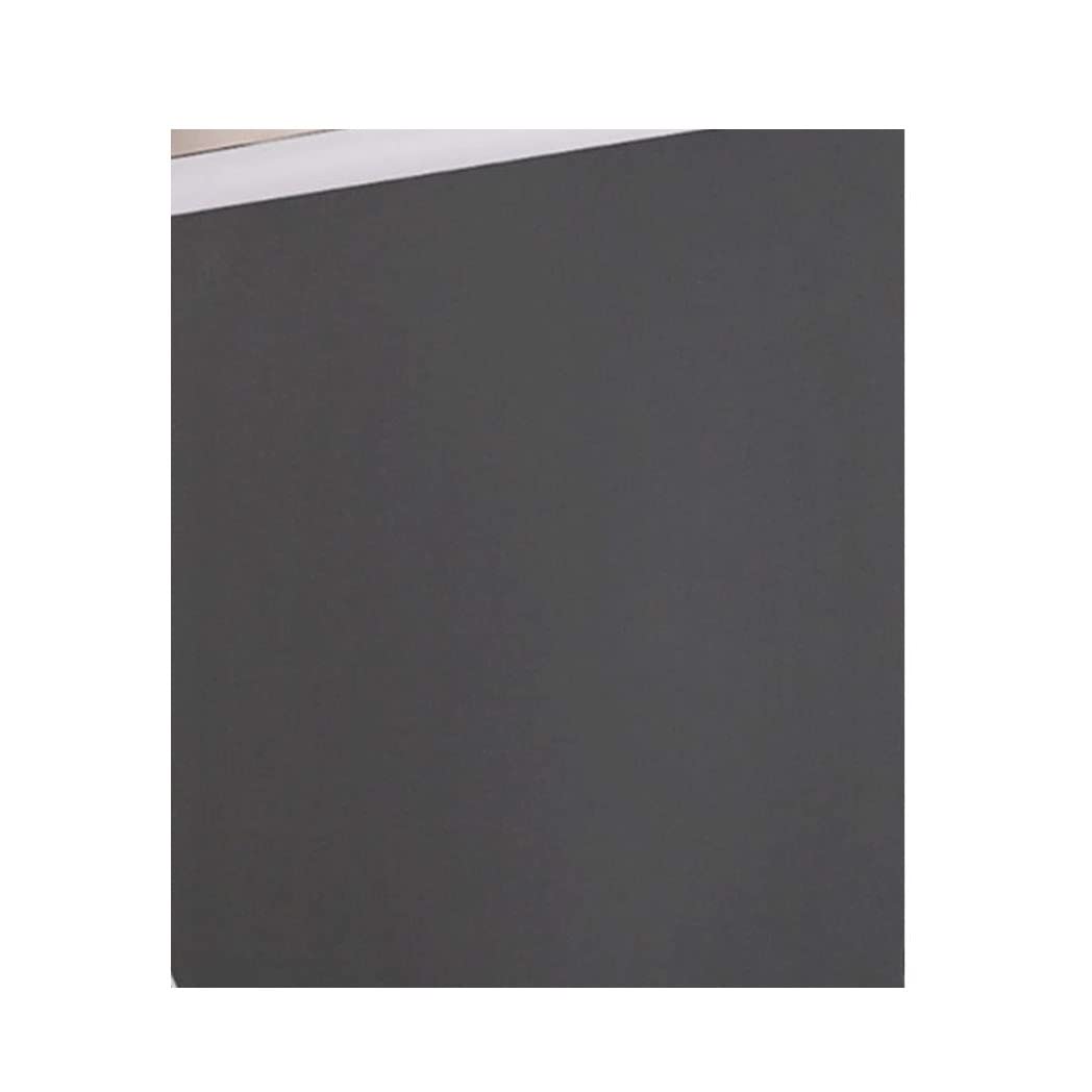Rideau d'ombre 100% blackout gris foncé pour fenêtre et intimité du salon