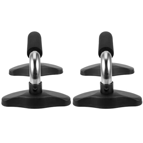 Toyvian 1Pair Push Up Bars for Home Gym Grip Push Up Handles for Strength Training Durable Slip Equipment for Chest and Arm Workouts