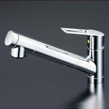 浄水器内蔵シングルシャワー付混合栓（eレバー）　パナソニックホームズ LIXIL INAX 浄水器内蔵 キッチン用 シングルレバー混合水栓 RJF