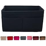 Lmeison Purse Organizer Insert for Handbags, Felt Bag Organizer for Tote & Purse, Tote Bag Organizer