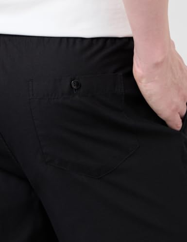 Image of Symbol Premium Men's 100% Cotton Super Soft Solid Pyjamas | Elasticated Waistband | Dual Side Pockets | Available in Plus Sizes
