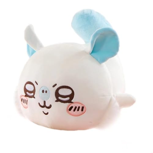 UOAO ぬいぐるみ クッション 抱き枕 可愛い 柔らか手触り 動物 もこもこ 添い寝枕 面白い 気持ちいい ギフト 母の日 誕生日 プレゼント お祝い クリスマス ライト ブルー 60cm