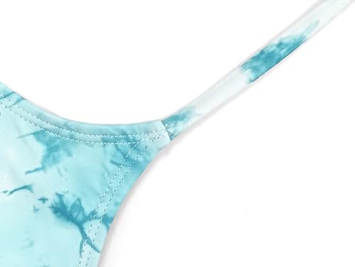 SHEKINI Girls' Bikini Sets U Neck Floral Printing Bow-Knot Two Piece Bathing Swimsuits for Girls 6-12 Years.3