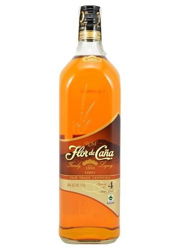 Flor de Caña 4 Years Old Añejo Oro 40% Vol. 1l