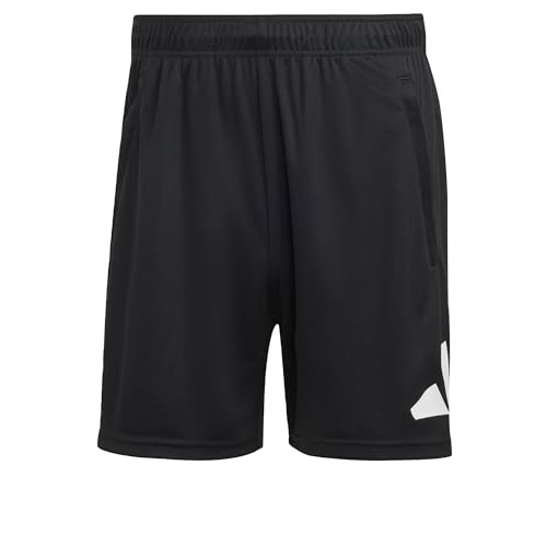 adidas Herren Train Essentials All Set Training Shorts, Black / White, L