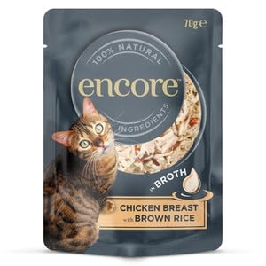 Encore Cat Pouch Chicken & Brown Rice 16x70g