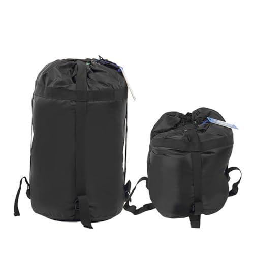 Happyyami 2-Piece Oxford Fabric Camping Compression Sacks for Sleep Bag Compact Storage for Outdoor Adventures
