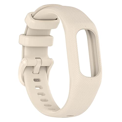 Image of 3PCS Soft Silicone Bands Compatible with Garmin Vivosmart 5 Straps Replacement Wristbands Bracelet Band Case Cover for Women Men, Small /Large Size