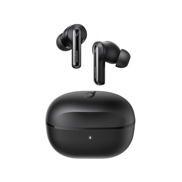 Soundcore Life P3i Hybrid Active Noise Cancelling Bluetooth Wireless Earbuds Black