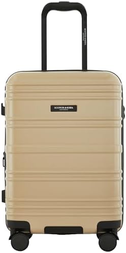 Scotch & Soda Rotterdam Expandable Hardside Luggage, Travertine, ...