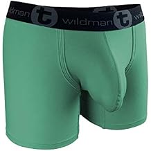 Wildmant Big Boy Pouch 5" Inseam Boxer Brief Green