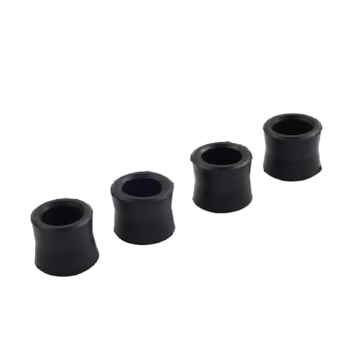 Cnswee6 52489-MW3-305 Shock Bushings Rear Shock Absorber Bushing 4 Pcs For HONDA GL1500C Valkyrie VTX1800 1300 97-09 Rubber Black