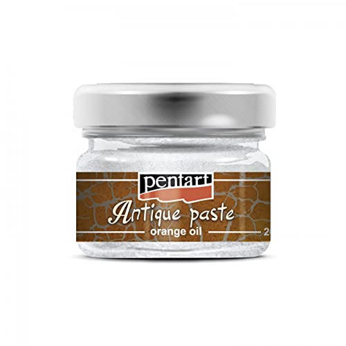 Pentart Antique Paste 20 ml, White, ONE