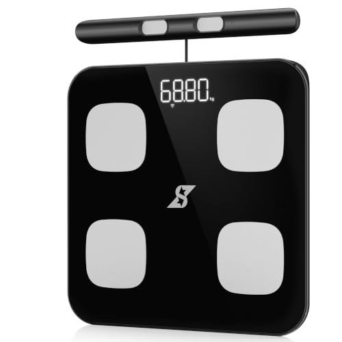 Image of Speediance Smart Scale for Body Weight, 8-Electrode Digital Bathroom Scale for Body Weight, Body Fat, BMI, Muscle Mass, Full Body Composition Analyzer with WiFi, Highly Accurate, 400 lb Capacity