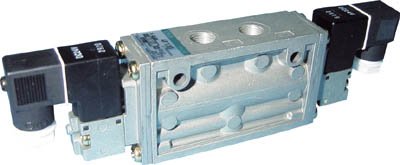 Amazon.co.jp: CKD パイロット式5ポート弁セレックスバルブ 4F120-06-E 