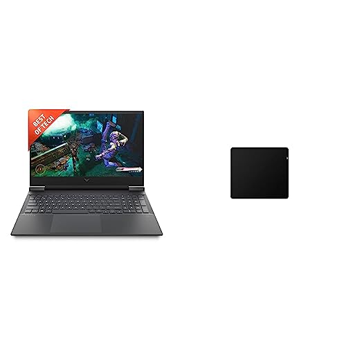 Image of HP Victus Gaming AMD Ryzen 5-5600H Processor 16.1 inch(40.9 cm) FHD Gaming Laptop & HyperX Pulsefire Mat L