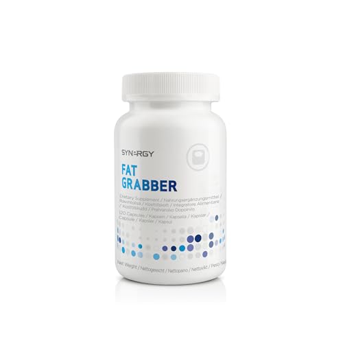 Synergy Worldwide Fat Grabber 120 Kapseln | Natürliche Ballaststoffmischung zur Gewichtsregulierung | Unterstützt gesunde Verdauung & Cholesterinwerte | 75g