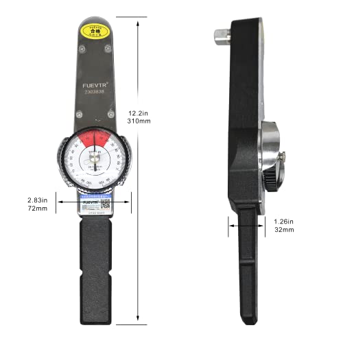 1/2-Inch Torque Wrench，0-100N.m Tlb Dial Torque Wrench #TOP4