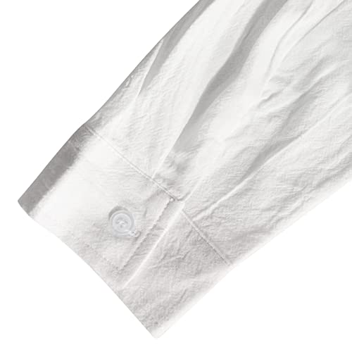 LVCBL Henley overhemd voor heren, lange mouwen, zomerhemd, vrijetijdshemd, linnen hemd, regular fit, herenshirt - Image 6