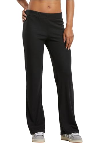 Urban Classics Pantalones para Mujeres, Negro, M
