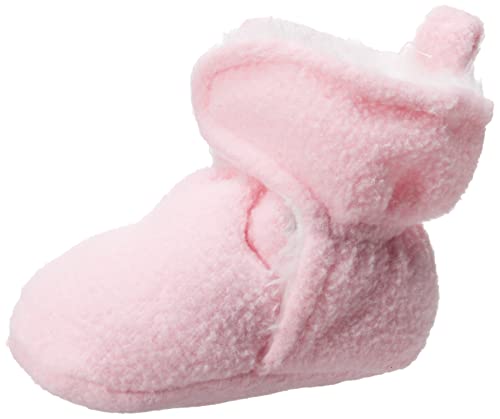 Image of Hudson Baby Unisex Baby Cozy Fleece and Faux Sherpa Booties