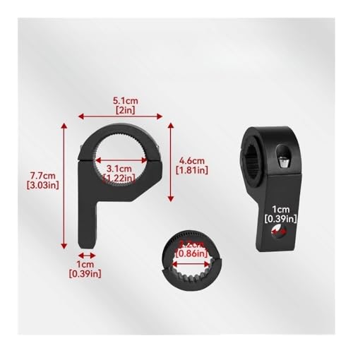 Support de lampe phare moto pour installer des projecteurs en road trip - 3