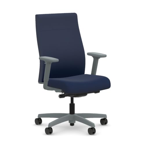 Image of HON Ignition 2.0 Ergonomic Office Chair, Lumbar Support, Desk Chair, Indigo