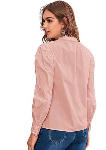Image of MIZAGO Women's Solid Button Front Shirts