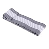 ａ aternee 胸部圧迫ベルト チェストスタビライザーベルト スポーツアクセサリー 胸部サポートベルト チェストベルト ランニング ジム ヨガ 女性用, グレーホワイト