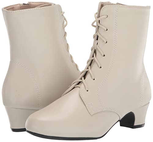 AmeriMark Jada Lace Up Ankle Boots Low Heeled Boots for Women2