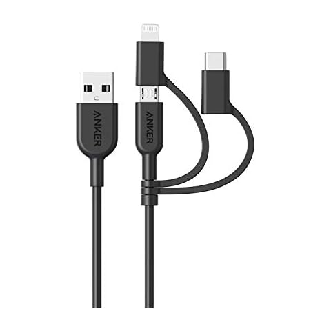 Câble Anker Powerline II 3-en-1 Cover