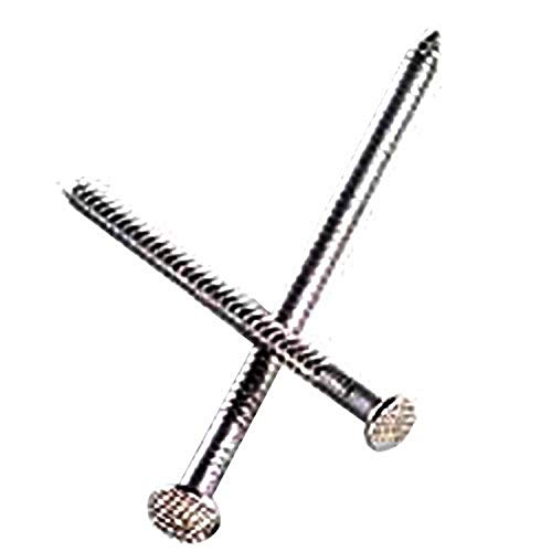 Simpson Strong-Tie S20ACN5 Clavo común con anillo en la caña – Acero inoxidable tipo 304, 4 pulg. x 0.203 pulg. (5 lb.) miniatura 1